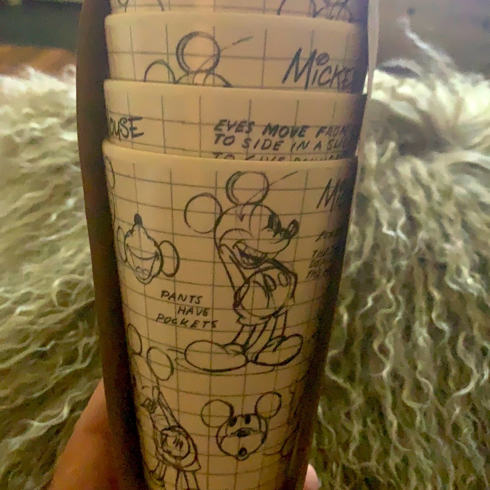 Set of four Disney’s Micky tumblers